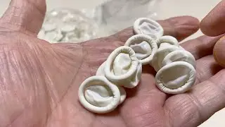 Promifun Medium Latex Finger Cots, 350 g Approx  550 pcs