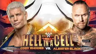 WWE 2K25 Dream Match Cody Rhodes vs. Aleister Black: WWE Hell In A Cell 2026, Dream Match
