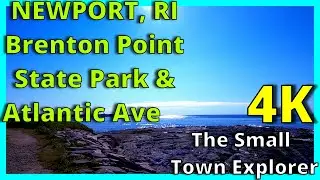 Newport, RI. Best dog walk along Brenton Park & Atlantic Ave. Crashing ocean waves & historic sites.