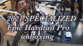 2021 Specialized Epic HT Pro unboxing, Assembly(