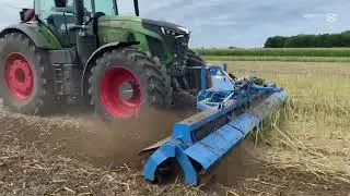AGRIPOL DUO CUTTER 2G 600 + AGRIPOL DISC CUTTER 500 - FENDT 930 - Wał nożowy i brona talerzowa