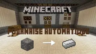 Minecraft - Fournaise Automatique