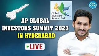 LIVE🔴: AP Global Investors Summit 2023 In Hyderabad | YS Jagan Mohan Reddy | iDream News