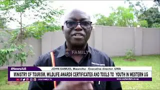 Ministry Of Tourism, Wildlife Awards Certificates And Tools To Western Youth