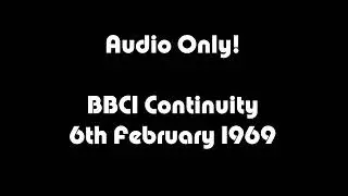 Audio Only - BBC1 Continuity 6th February 1969