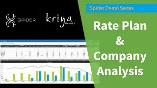 Rate Plan and Company Analysis [Spider Demo Series]