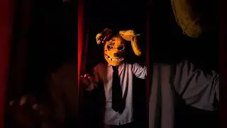 m&aacute;scara de Spring Bonnie finalizada ap&oacute;s o tempo que fique sem posta! #fnaf #cosplay #springbonnie
