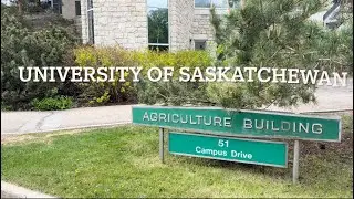 Saskatoon! University of Saskatchewan- A relaxing walk after a meeting!