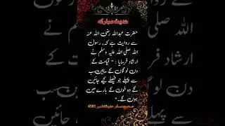 sahih Muslim Hadiths 4381| صحیح مسلم حدیث 4381 #sahihmuslim #hadithcollection #hadiofficial157