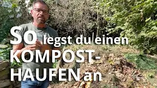 Tipps vom Biog&auml;rtner: So legst du einen Komposthaufen an!