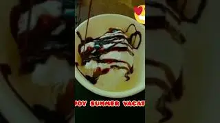 ice cream garnishing|. enjoy summer vacation with ice cream#TheRinichannel#short