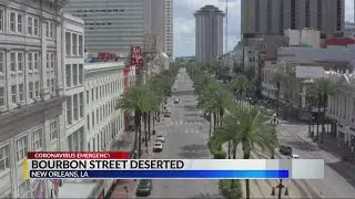 Bourbon Street empty
