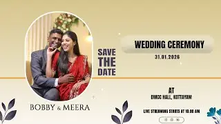WEDDING CEREMONY LIVE || BOBBY & MEERA