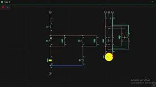 Simurelay rangkaian folward reverse motor listrik 3 phase menggunakan sofware