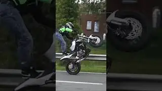 Motorrad Highlights Chris Rid Stuntrider beim Herbsttreff Dieter B&ouml;ries Augustfehn Motorcycle Stunts