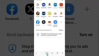 How To Add Current Web Page To Quick Access Shortcut in Samsung Internet #samsunginternet #howto