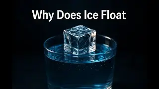 Why Does Ice Float? The Amazing Science Behind It! #science #physics #chemistry