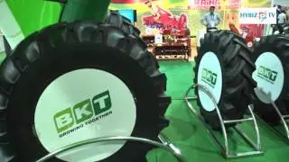 Tires Manufacturers | Balkrishna Industries | BKT Tires | AgriHorti Tech India 2016 | Hybiz TV