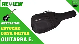 ESTUCHE FORRO LONA PARA GUITARRA ELECTRICA AIRE ARTESANAL - Droleek REVIEW UNBOXING