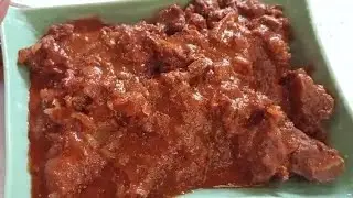 Goan Aad Maas recipe | A spicy flavorful beef curry | Goan classic with Goenchi Plate