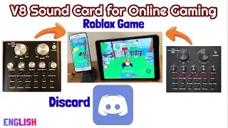 V8 Sound card for Mobile Online Gaming thru Discord App