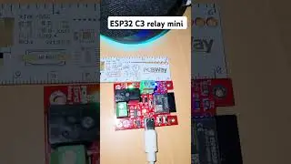 ESP32 C3 relay mini #shorts
