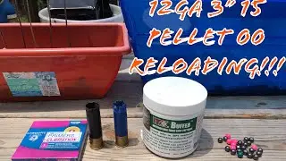 12 Gauge 3&rdquo; 15 Pellet 00 Hunting Reload