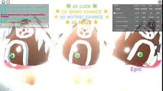 Hatched The New SECRET PET Gingerbread Shard (0.0001% - 1 in 1M!) | Roblox BGS