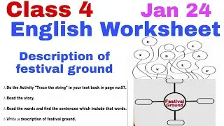 Class 4 English Worksheet Jan 24/4 th std english worksheet 24/1/2022/Std 4 English Worksheet24/1/22