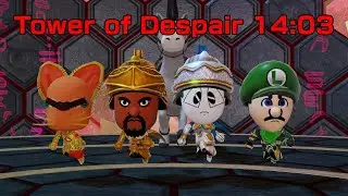 Miitopia (Switch) - Tower of Despair Speedrun in 14m 03s (OBSOLETE)