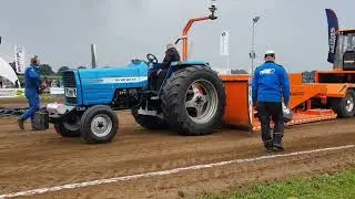 De Landini 9880 - Tractorpulling Bakel 2021