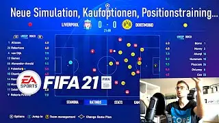 OFFIZIELLE FIFA 21 KARRIEREMODUS FEATURES !!! 🆕😍 Neue Simulation, Kaufoptionen, Positionstraining...