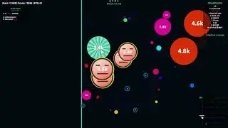 Agar io   Duo Takeover ft MANYA #2   60k MASS !!!