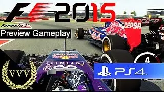 F1 2015 Preview PS4 Gameplay