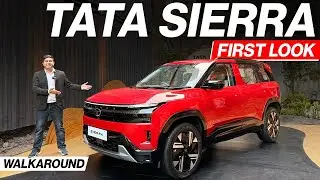 Tata Sierra 2025 First Look | Detailed Walkaround | Features, Interior, Exterior & Full Details