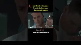Smart breaks out of prison, breaks his thumb on purpose, hides poison in his esophagus
