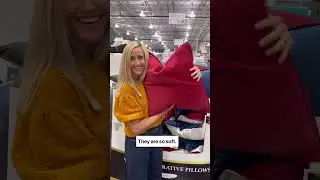 How beautiful are these plush velvet decorative pillows at Costco🥰 .