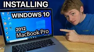 Installing Windows 10 LTSC on the 2012 MacBook Pro