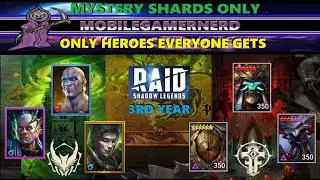 EP 9: Year 3 Raid Shadow Legends F2P Mystery Shard Only Run (Secret Room Gets Me Mad)