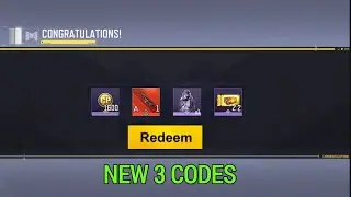 *NEW* TODAY NEW 3 WORKING REDEEM CODE CODM 2026 | CALL OF DUTY MOBILE REDEEM CODE 2026 GARENA 