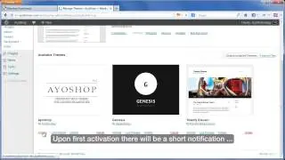 AyoShop child theme Installation