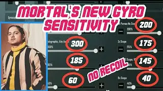 Mortal's New Gyroscope Sensitivity Settings | Best Gyro Sensitivity