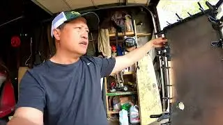Replacing Floor Panel On A Ranger Boat. Rod Locker Panel