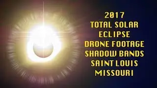 Eclipse - 2017 - Drone / Underwater / Time Lapse / Shadow Band Footage - Saint Louis