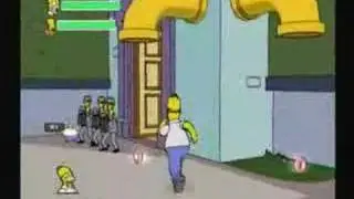 The Simpsons Game- Stage 15: In Search of An Author ps2