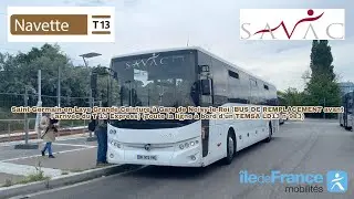 [Navette Bus Tramway 13] TEMSA LD13 SB n°983 - Saint-Germain-en-L. Grande Ceinture à Noisy-le-Roi