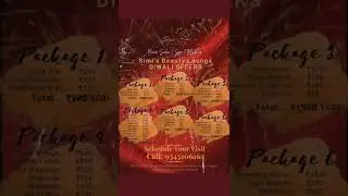 Diwali Offers at Simis Beauty Lounge Best Beauty Parlour Madhavaram