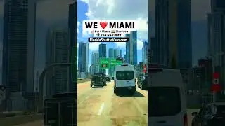 🌴 Miami 🚌 Shuttle Transportation Service Pickup At Airports, Hotels & Cruise Ports