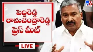 Minister Peddireddy Ramachandra Reddy Press Meet LIVE - TV9