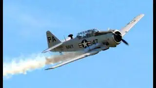 Vivez le r&ecirc;ve : Le T-6 Texan en vol &agrave; Airexpo